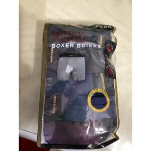 Rustler x Wrangler | 10-Pack Men’s Boxer Briefs –XL | Soft Comfort Essentials